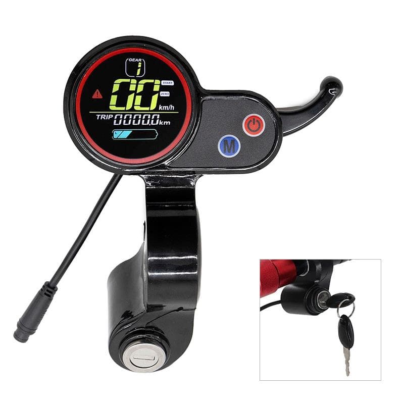 Display con llave de contacto Hitway H5