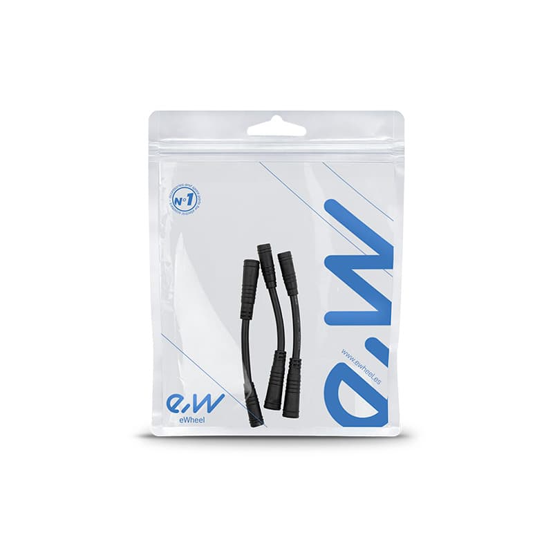 Adaptador waterproof M6 hembra a M8 hembra (3 pines) - pack de 3