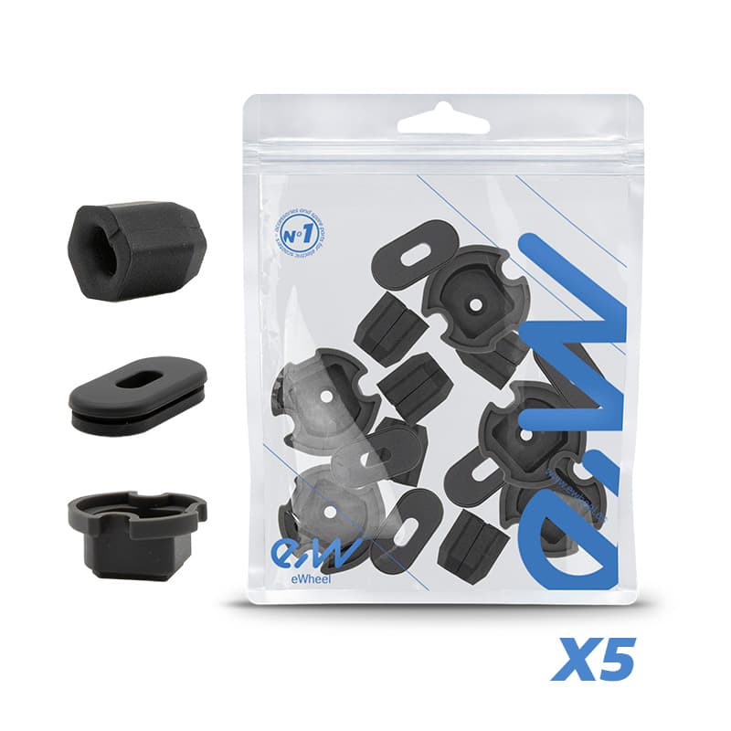 Tapones de silicona negras para Xiaomi 4 Lite (2ª generación) Pack de 5