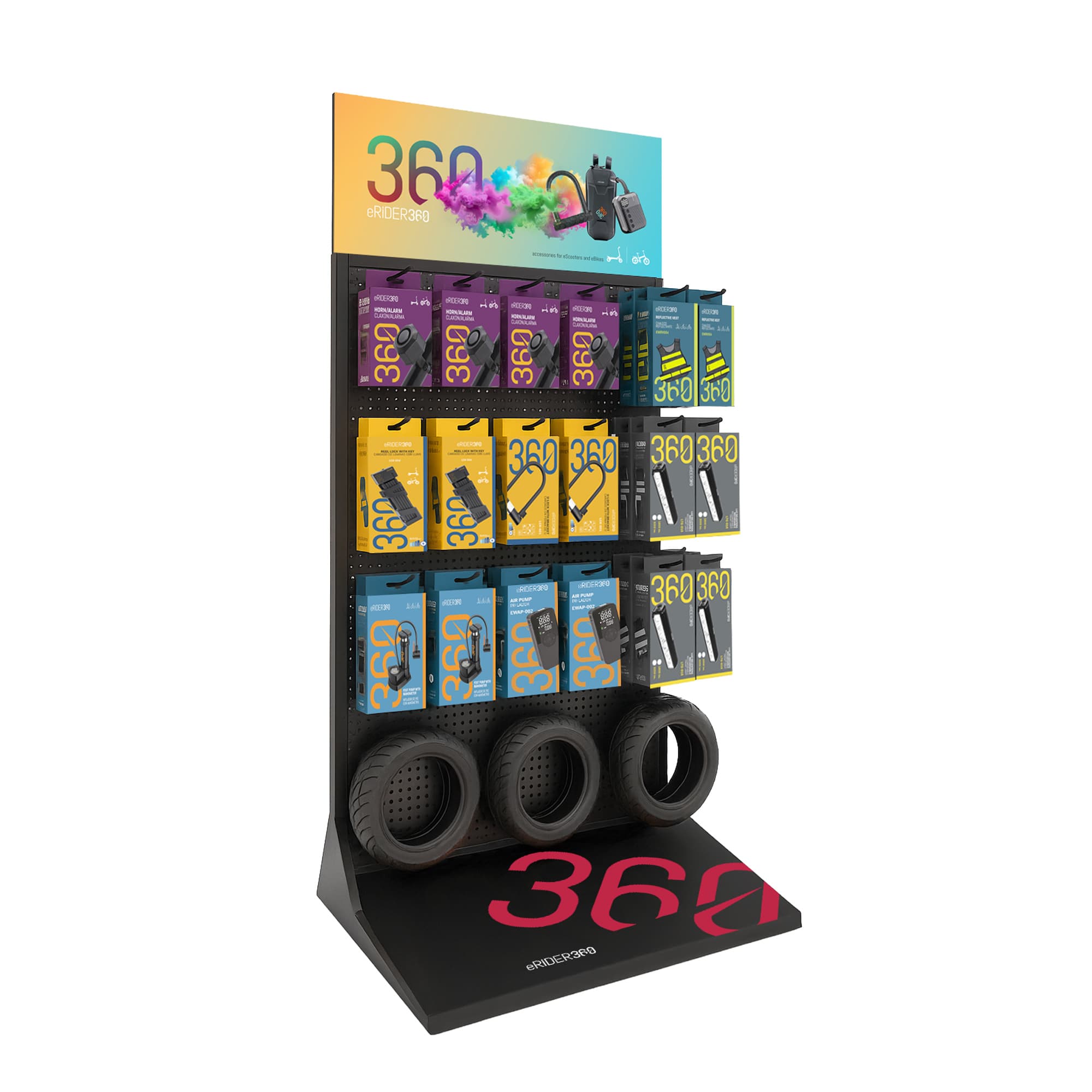 Stojak na akcesoria eRider360 (Nie zawiera produktu)