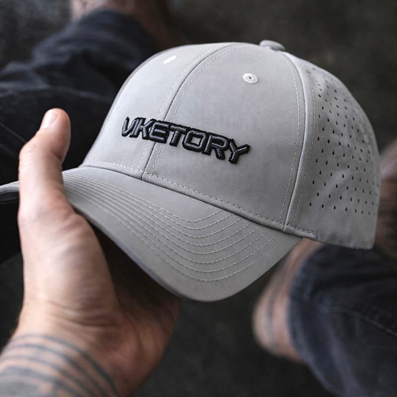 Gorra Viketory szara