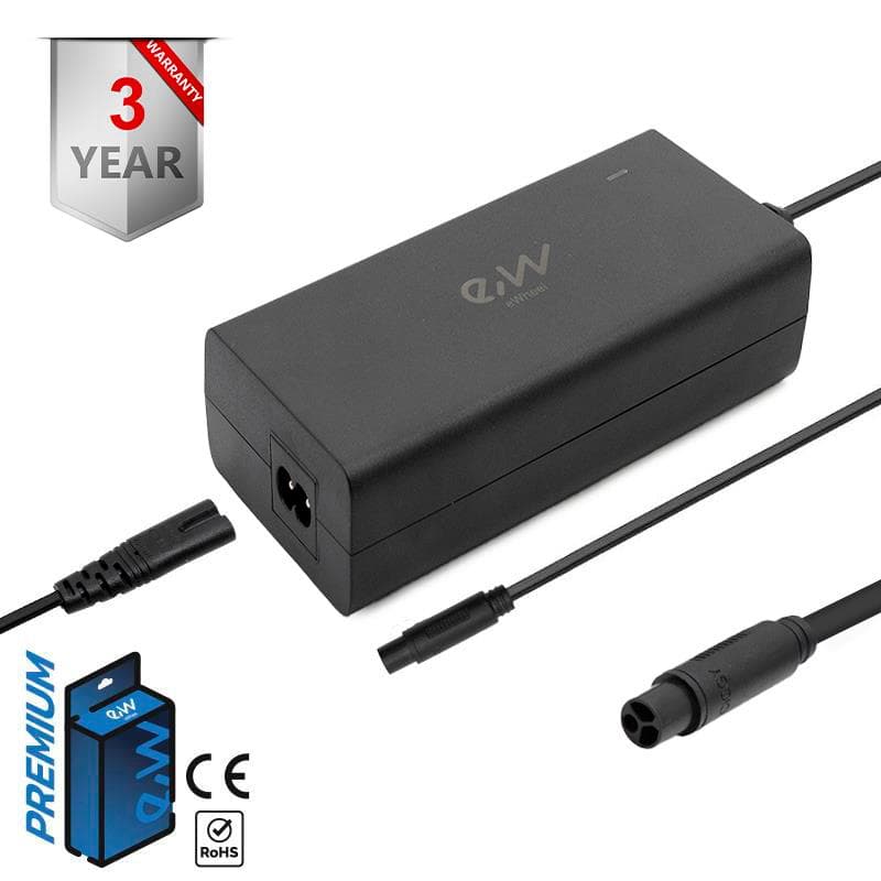 Cargador premium 48V (salida 53,2v) 2A para NIU -conector SJT-125E