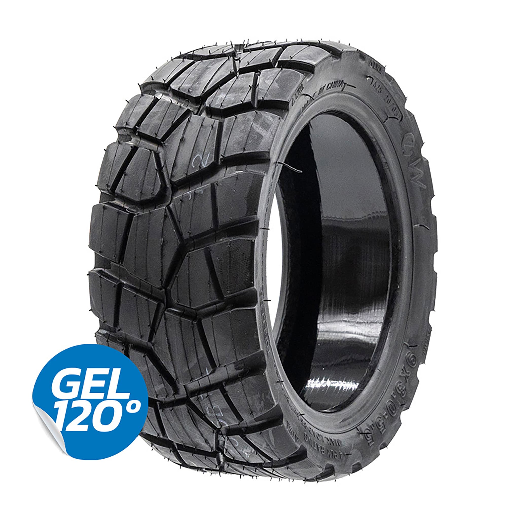 Bezdetkowa opona terenowa 9x3-5,5 EWHEEL RHINOTRACK z zelowym srodkiem antyprzebiciowym