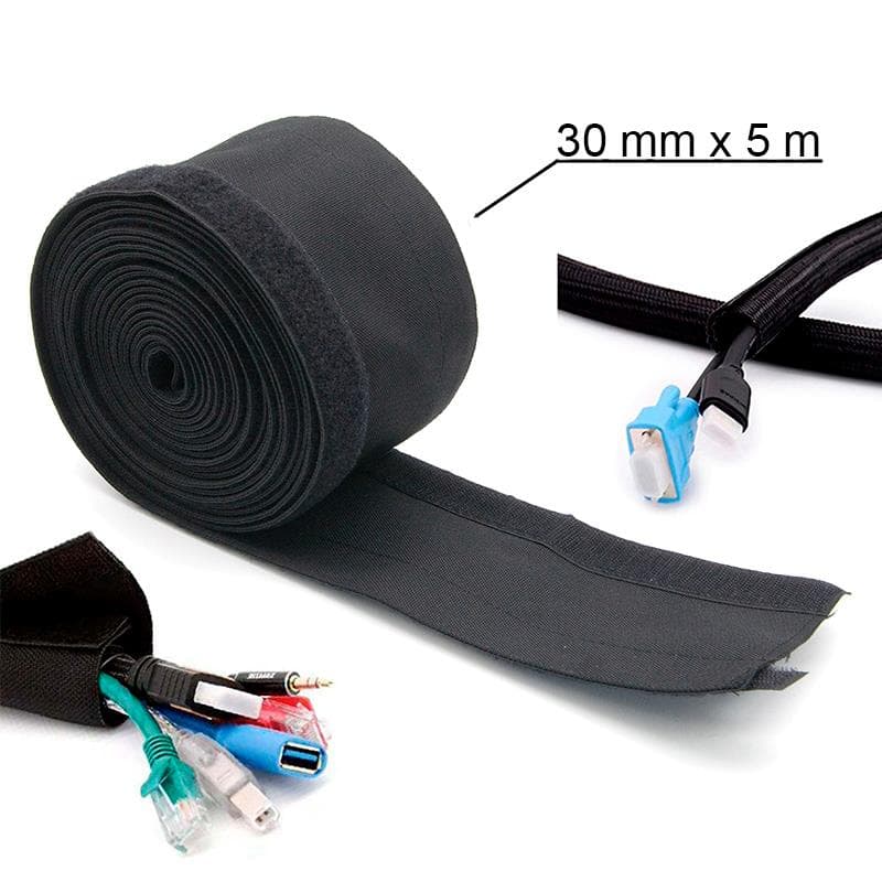 Oslona z materialu dla kabli 5M - 30 mm srednica