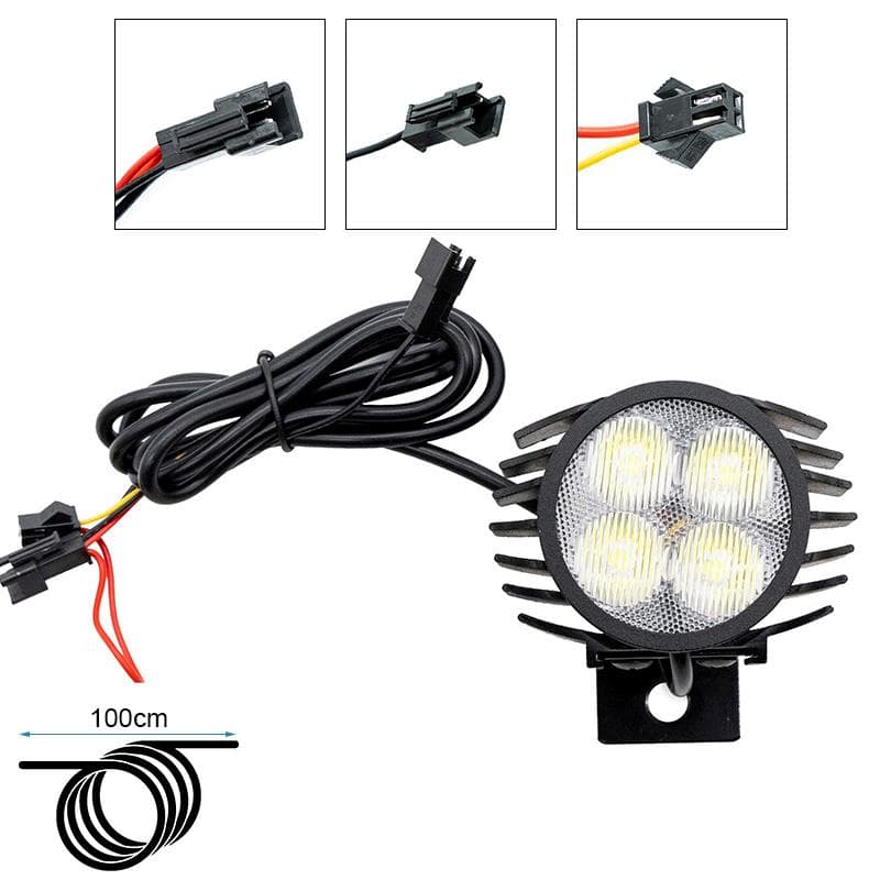 Lampa przednia LED z klaksonem FC1 12-72v