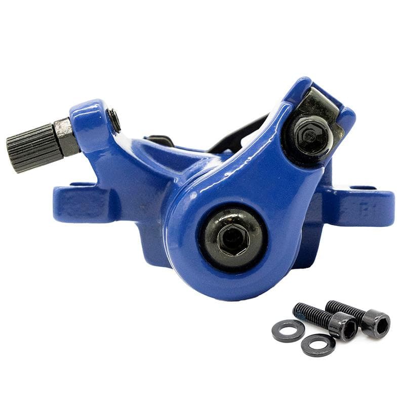 Zacisk hamulcowy RS001-A02 Dual Pad mechaniczny L 60mm niebieski do MI3