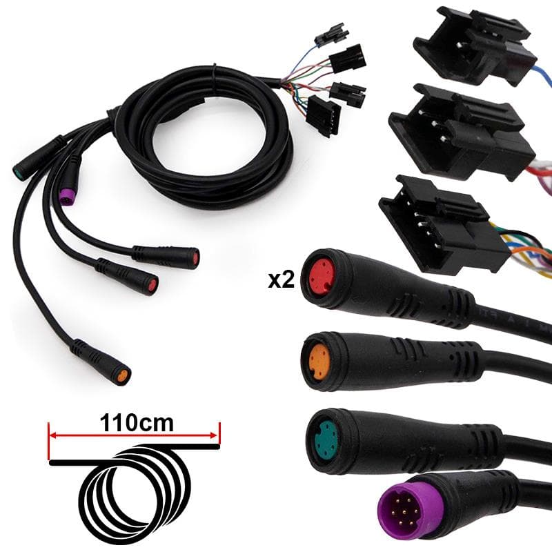 Kabel bus wyświetlacz/sterownik do dwusilnikowych modeli Smartgyro - 1,15M