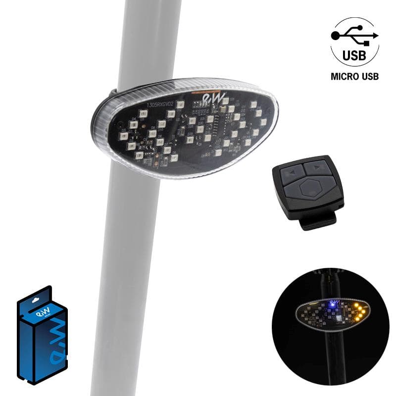 Kierunkowskaz tylny akumulatorowy z Bluetooth EWI001