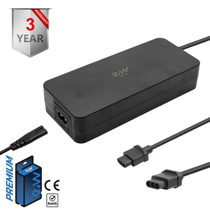 Ładowarka premium 48V (wyjście 53,2V) 2A do NIU – złącze SJT-125E