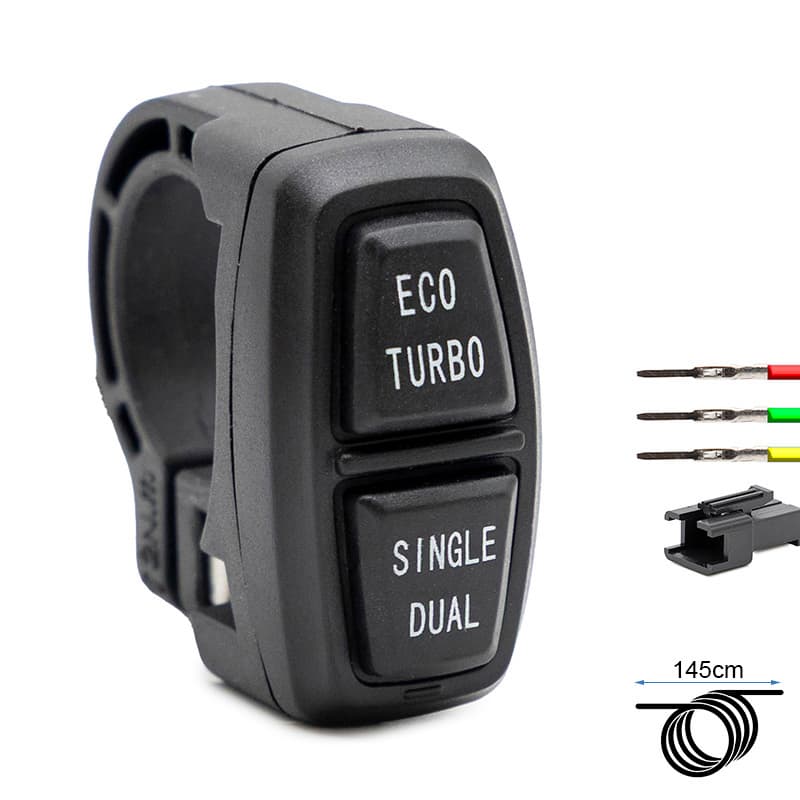 Panel przycisków ECO Turbo Single Dual - 1,5m - złącze SM